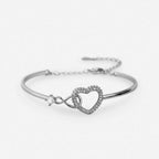 Madre e hija| pulsera corazón infinito