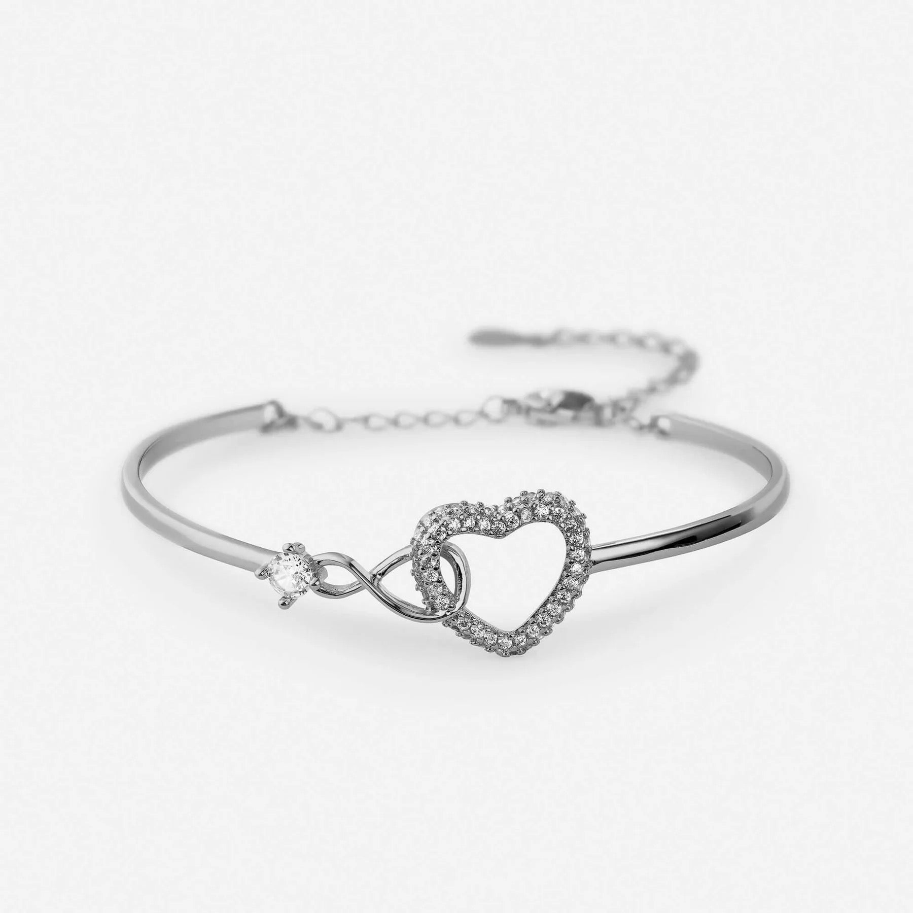 Madre e hija| pulsera corazón infinito
