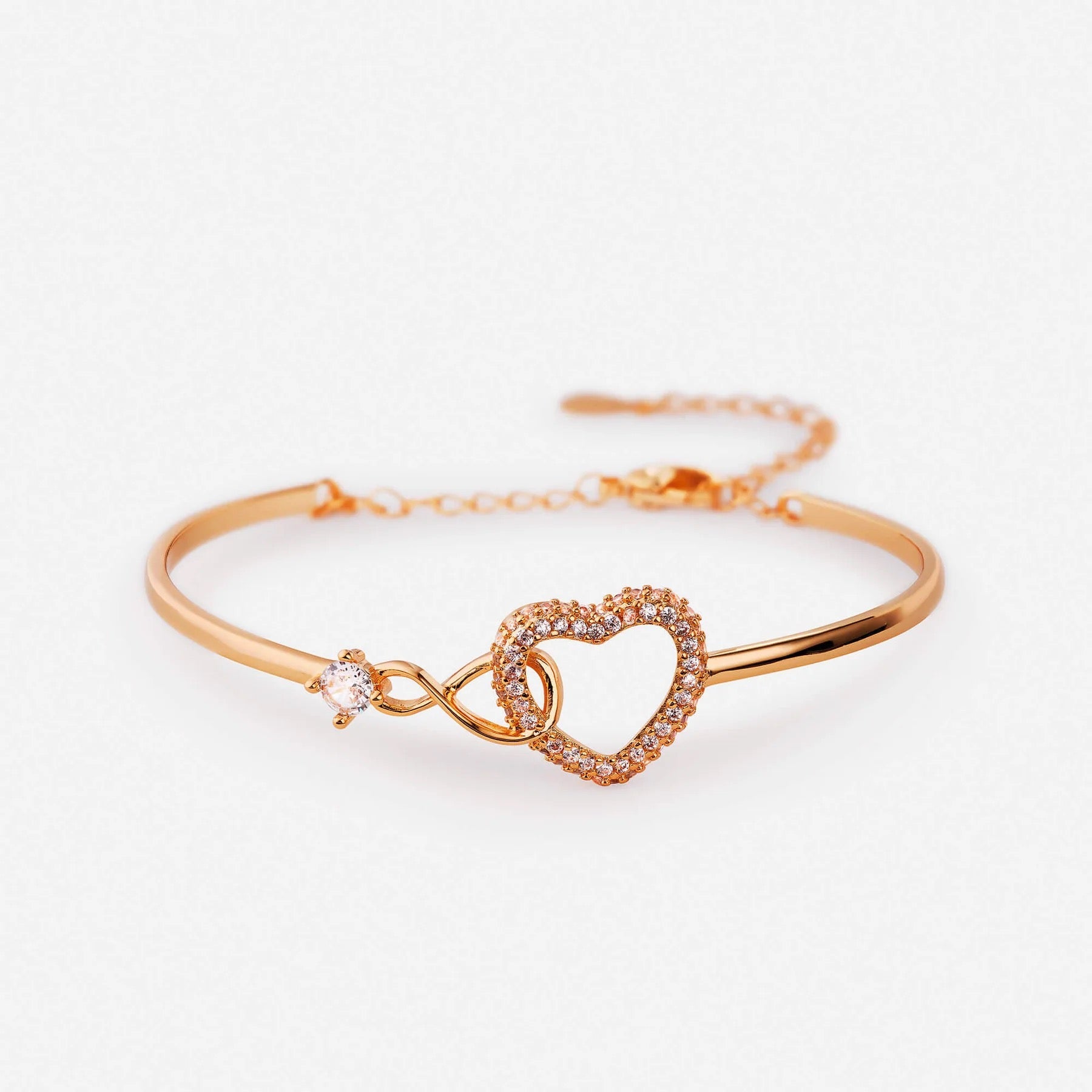Madre e hija| pulsera corazón infinito