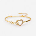 Madre e hija| pulsera corazón infinito