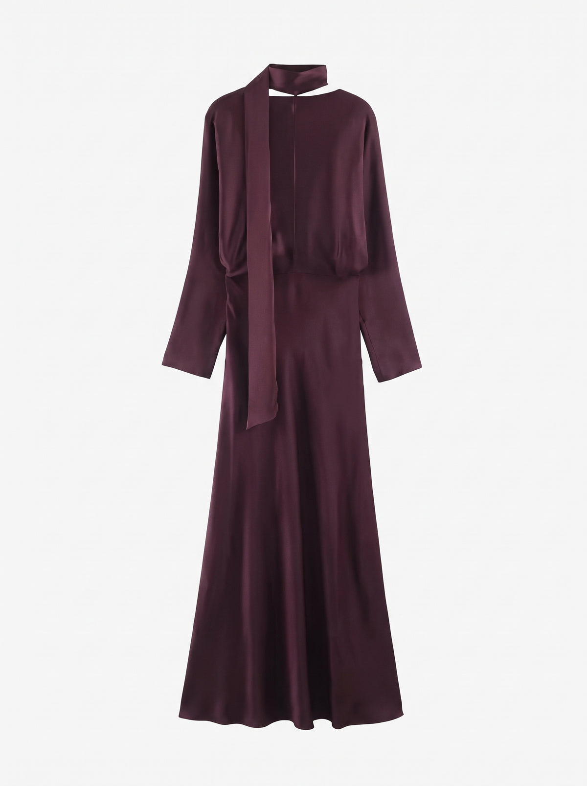 VESTIDO ALICIA BORGOÑA