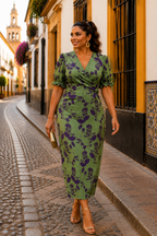 Andrea | Vestido Midi Floral