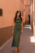 Vestido Oasis verde