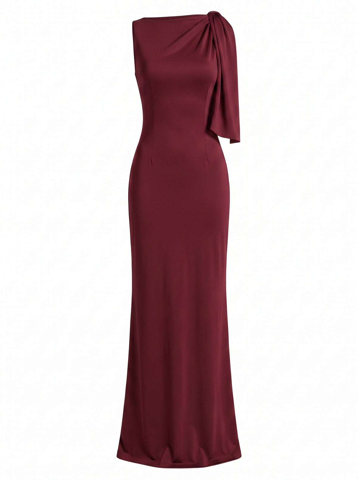 VESTIDO AURELIA BURDEOS