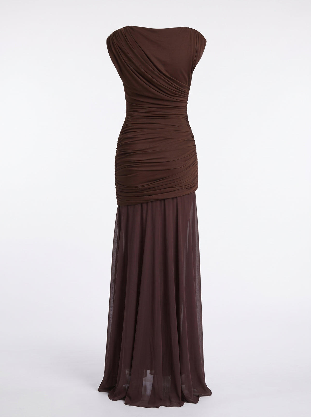 VESTIDO EVA MARRÓN