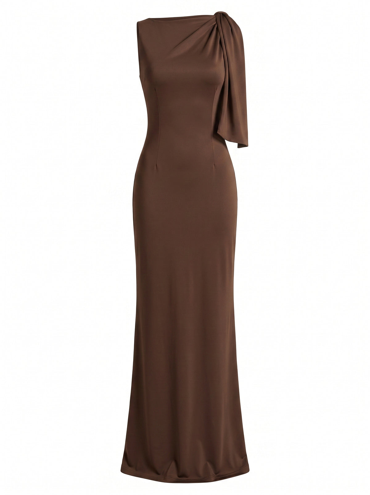 VESTIDO AURELIA MARRÓN