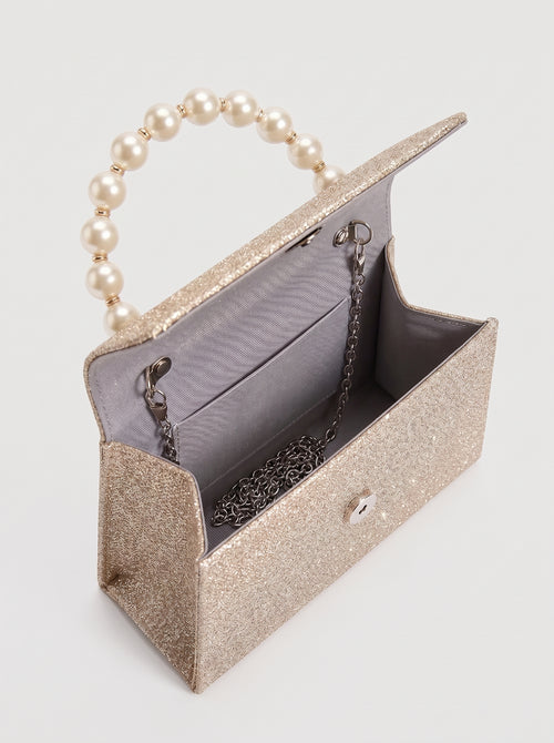 Bolso Perla Dorado