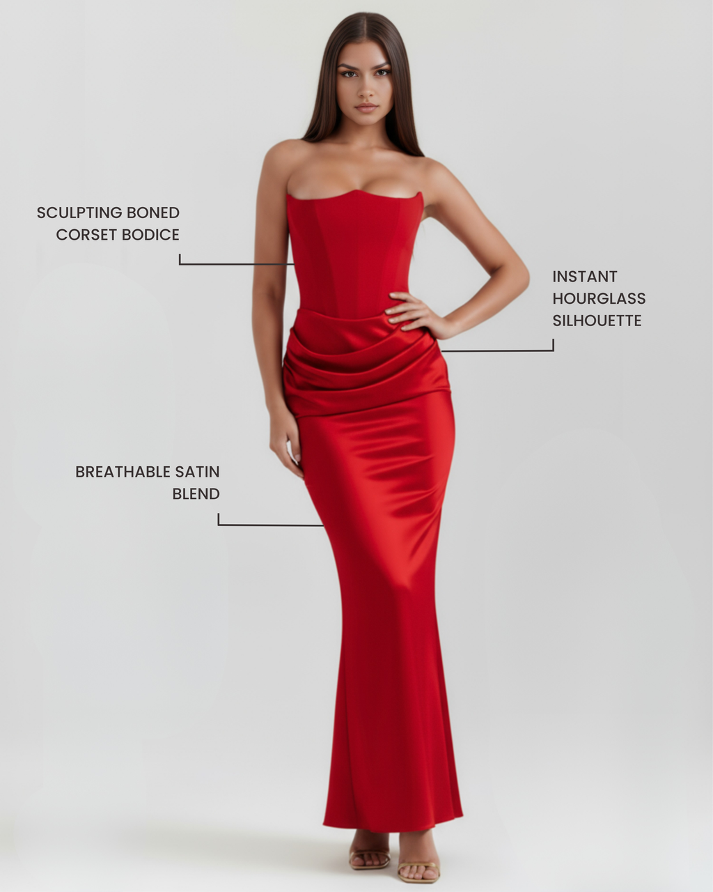 Rosalind | Vestido Rojo