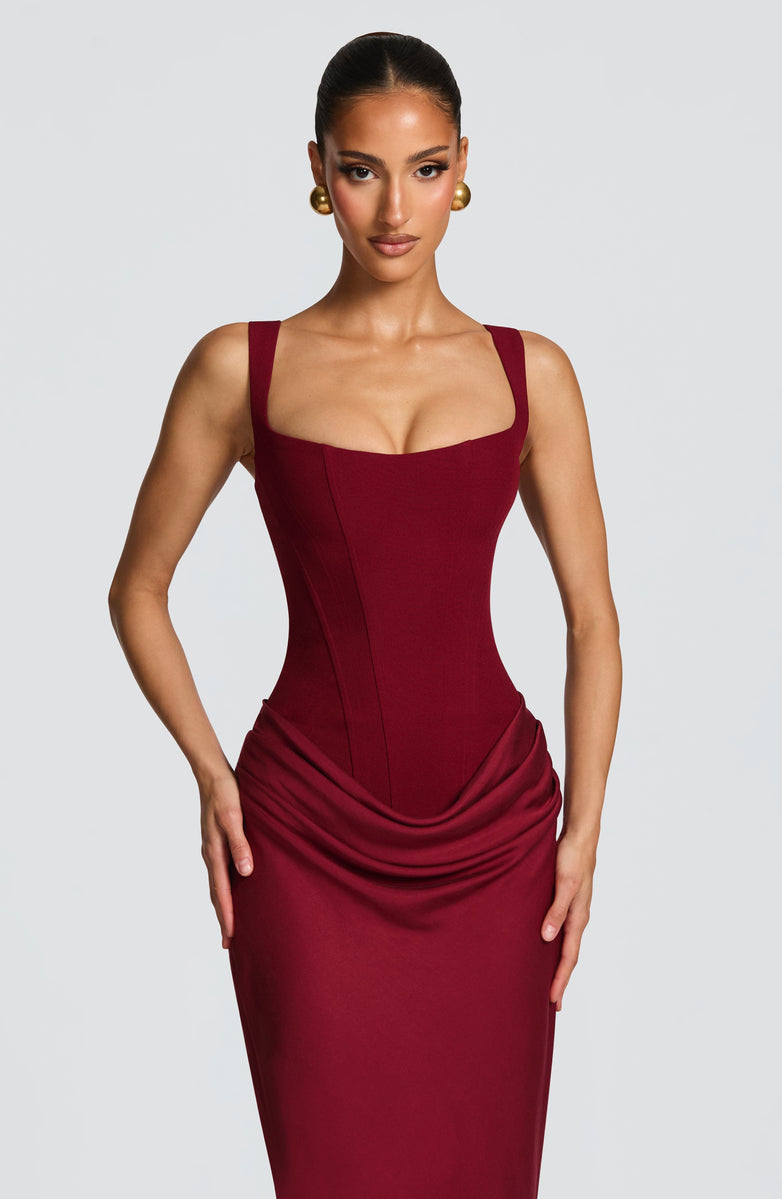 Helena | Vestido silueta reloj de arena
