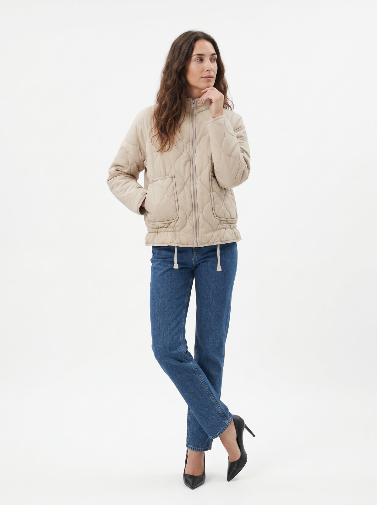 Chaqueta Sara Beige