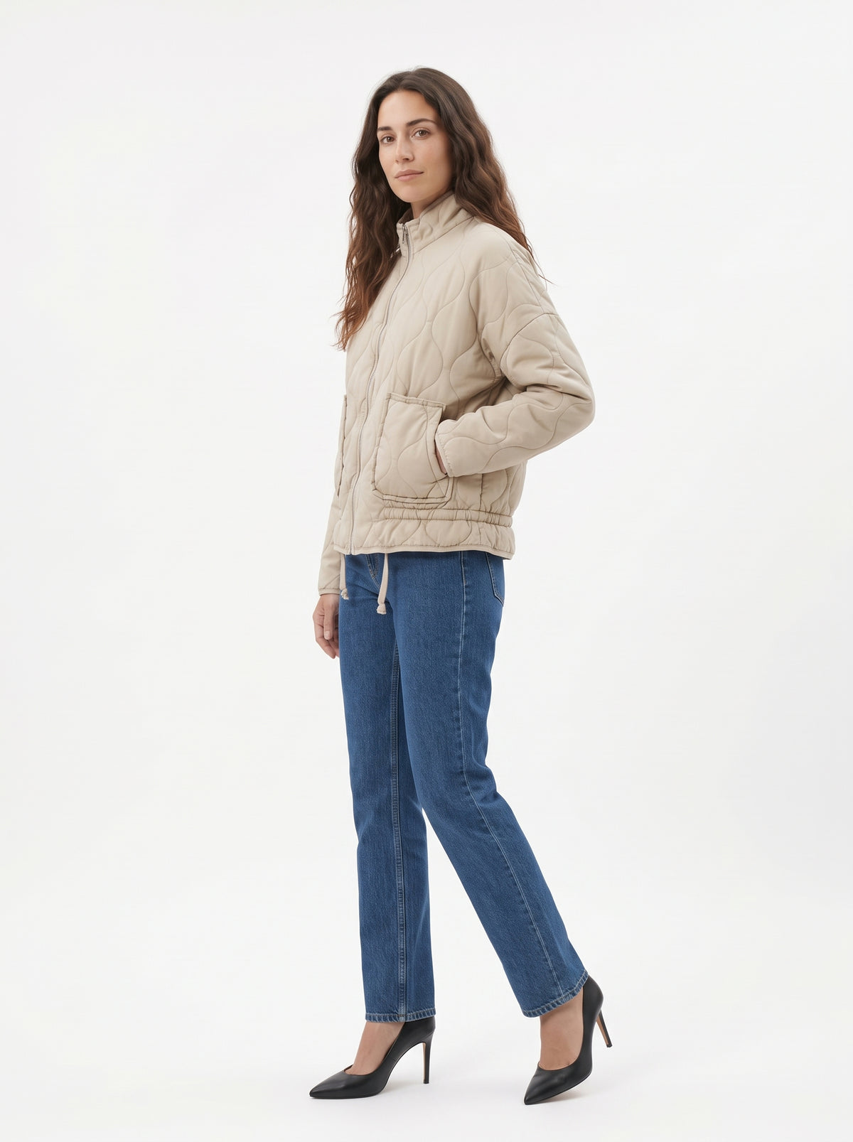 Chaqueta Sara Beige