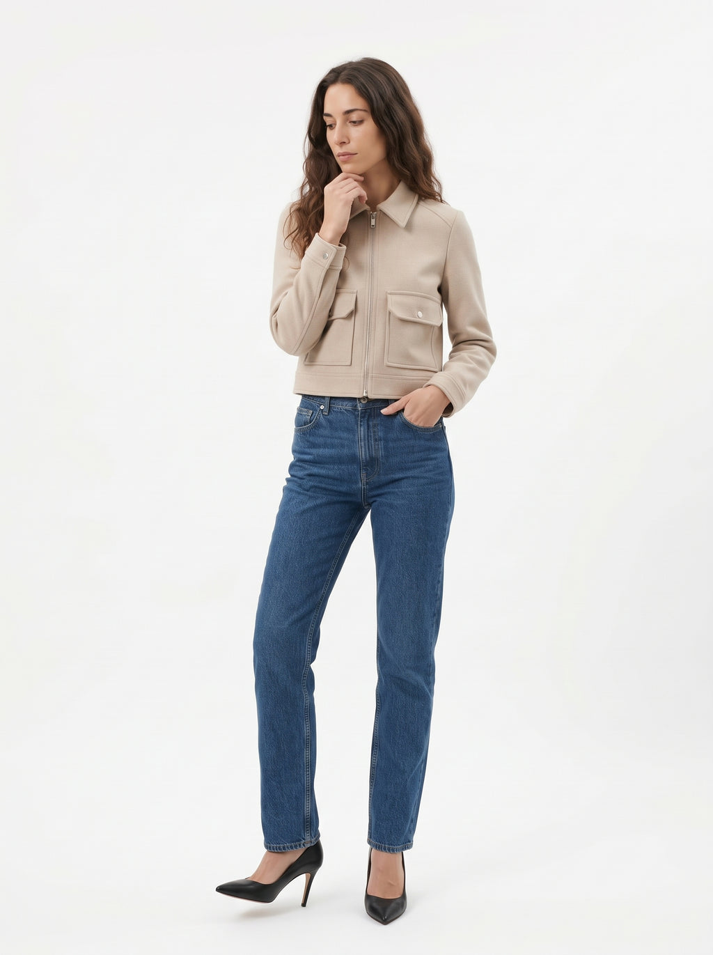 Chaqueta Valeria Beige