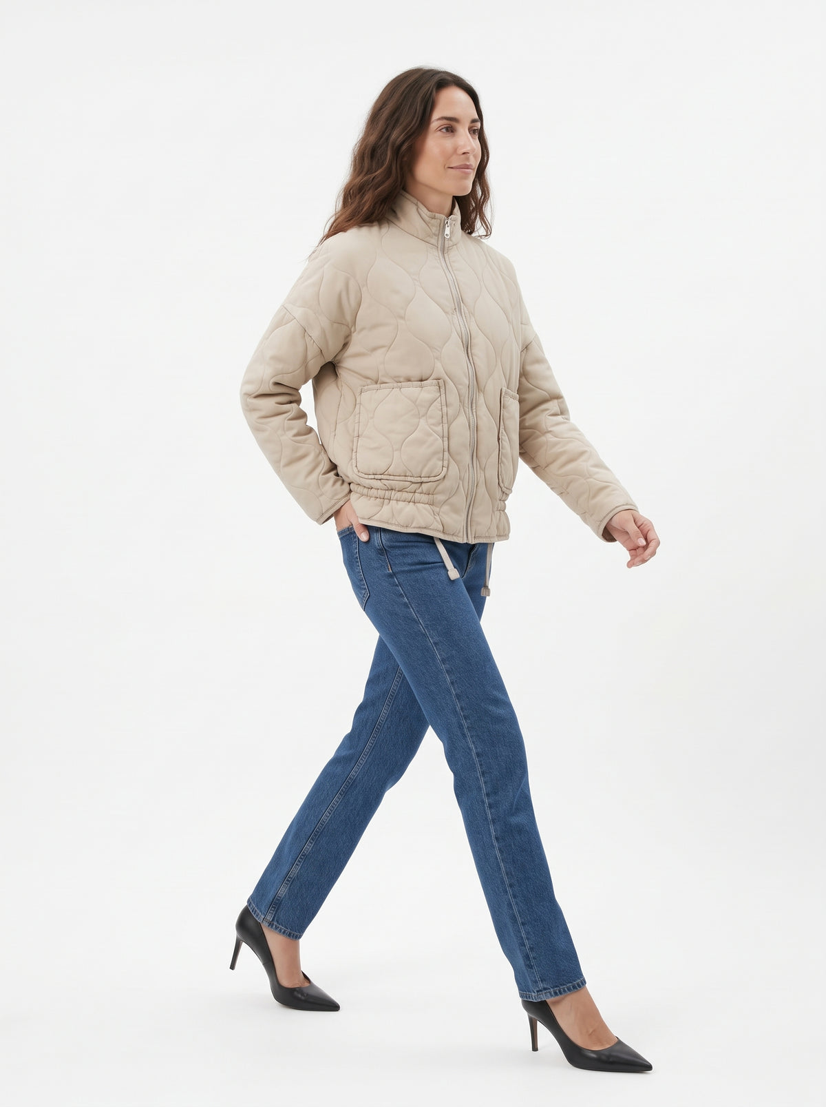 Chaqueta Sara Beige
