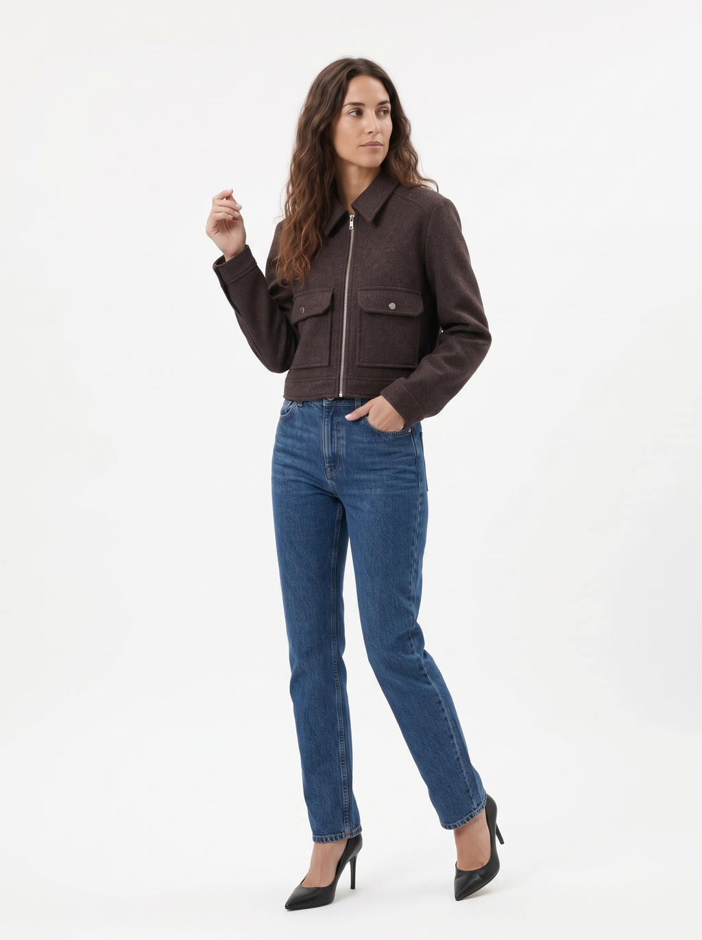 Chaqueta Valeria Marrón
