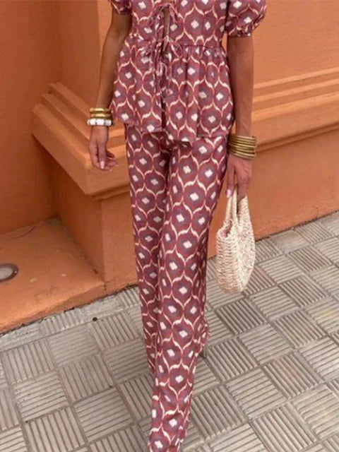 Leonor | Conjunto Casual de Dos Piezas