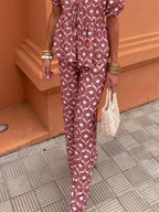 Leonor | Conjunto Casual de Dos Piezas