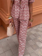 Leonor | Conjunto Casual de Dos Piezas