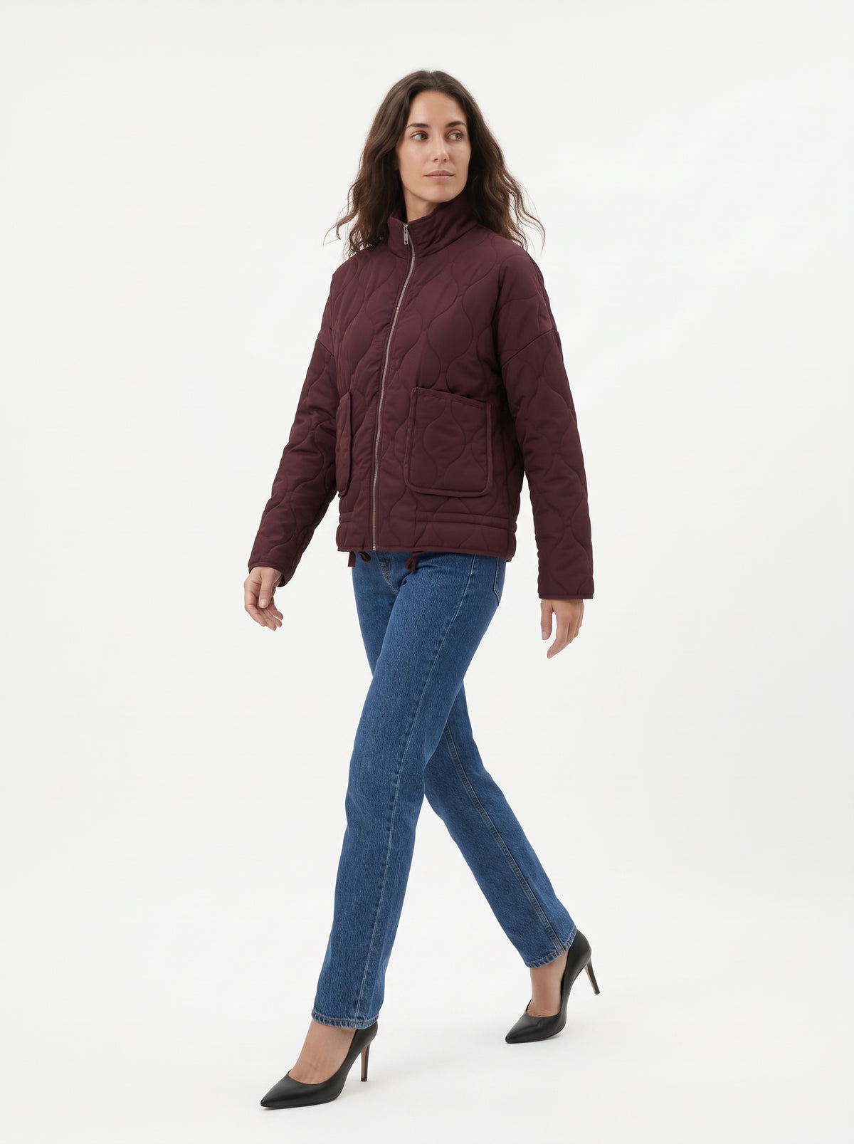 Chaqueta Sara Burdeos