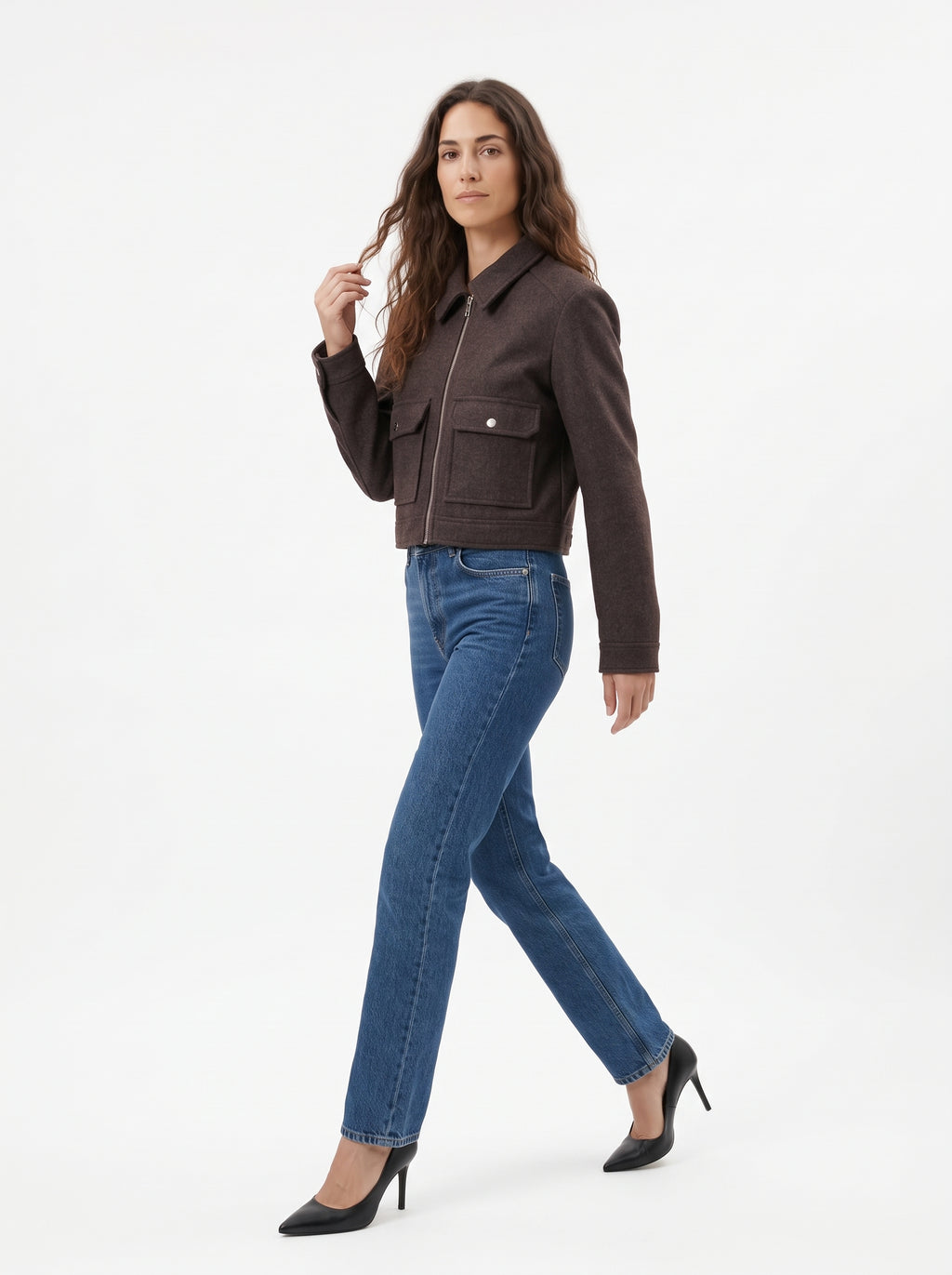 Chaqueta Valeria Marrón