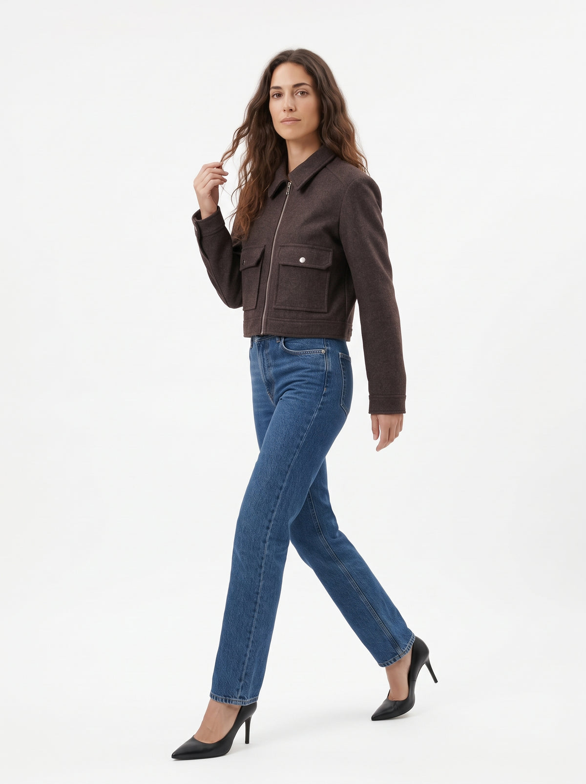 Chaqueta Valeria Marrón