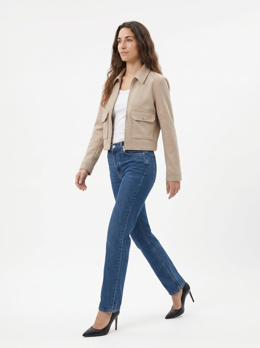 Chaqueta Valeria Beige