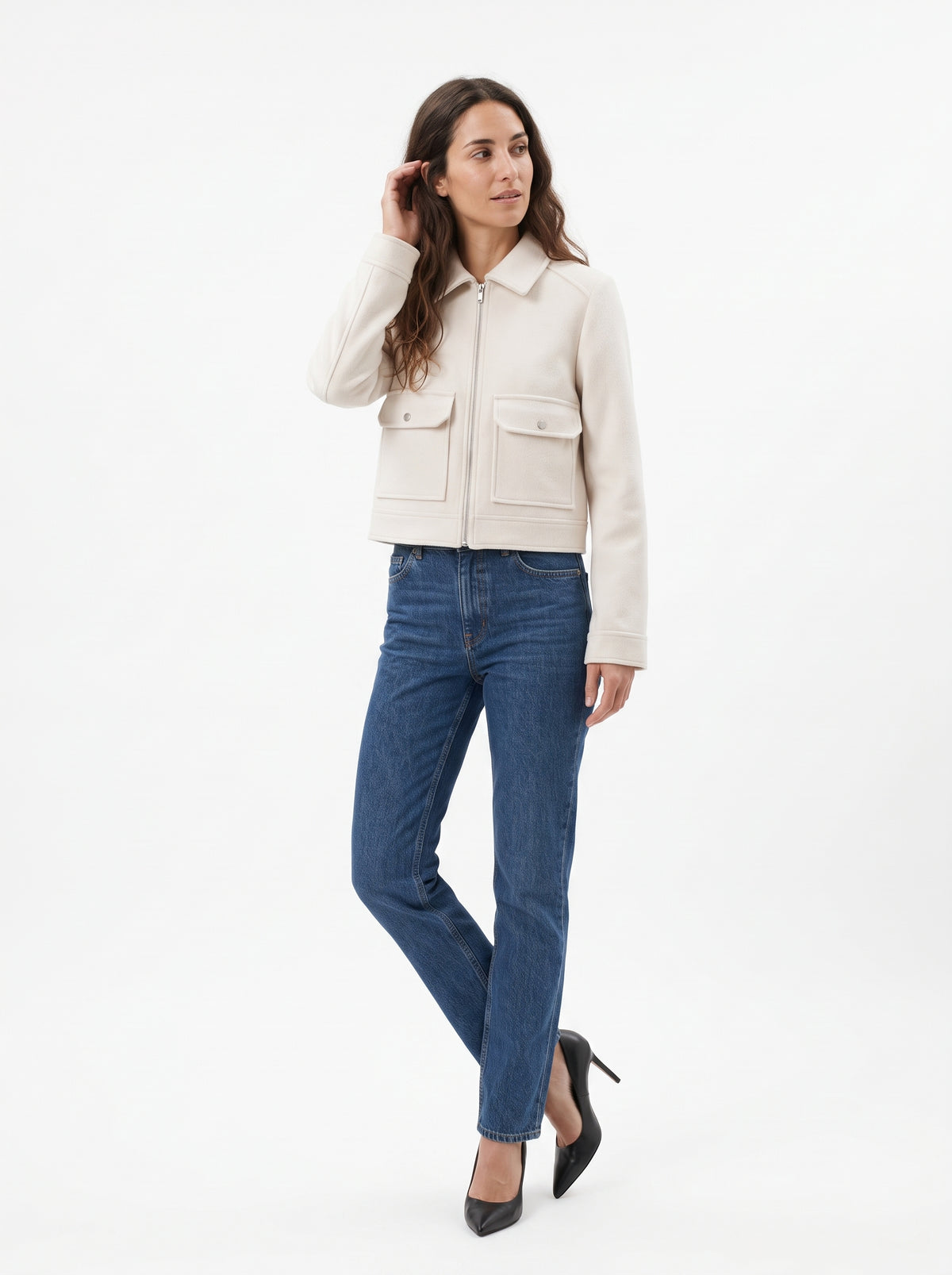 Chaqueta Valeria Blanco