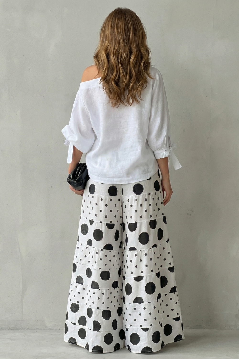 Conjunto dos piezas de lunares