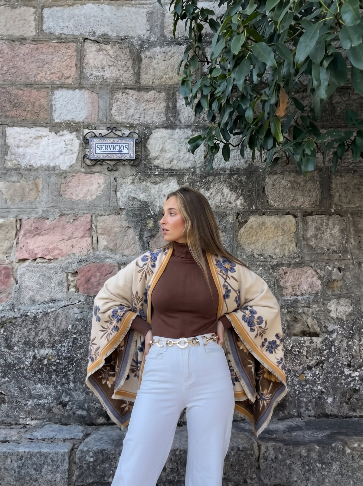 Chal Tomillo Beige