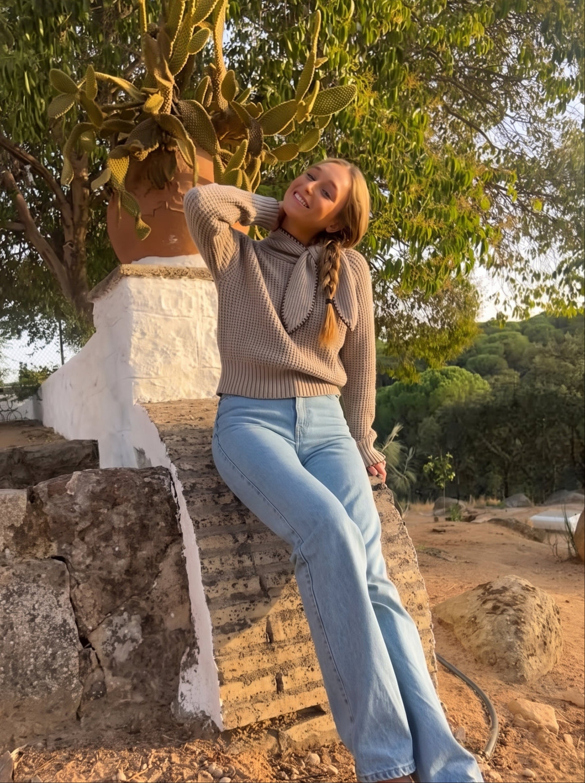 Jersey Laurel Marrón