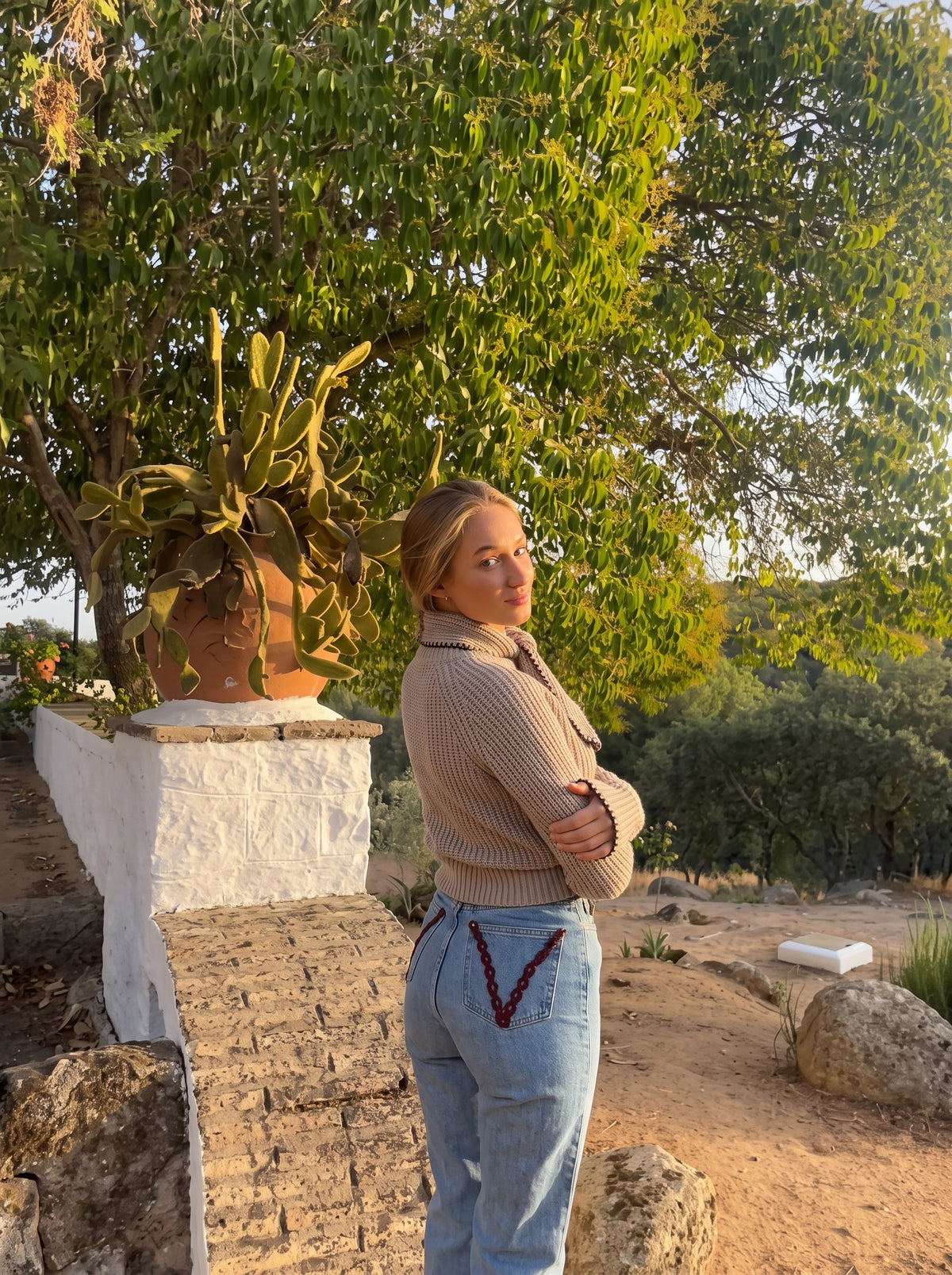 Jersey Laurel Marrón