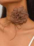Flor gargantilla
