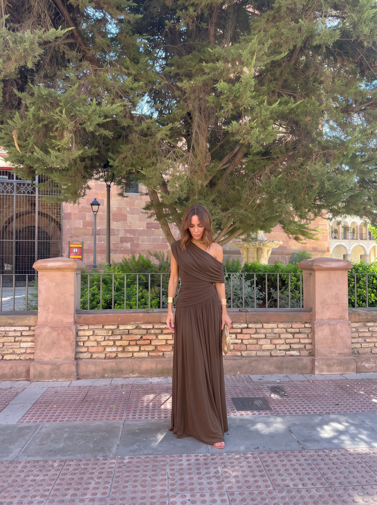 VESTIDO LARA MARRÓN