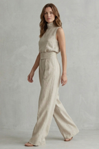 Conjunto elegante sin mangas