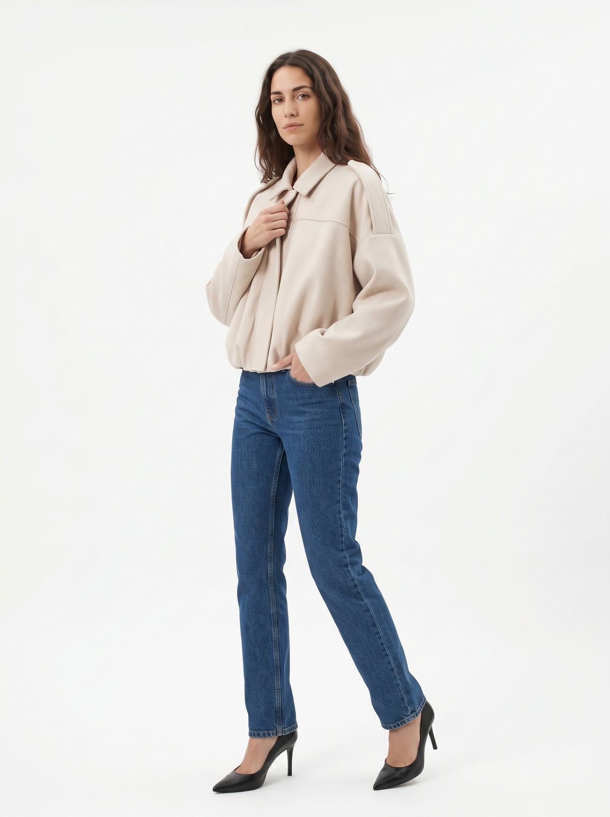 Bómber Beige