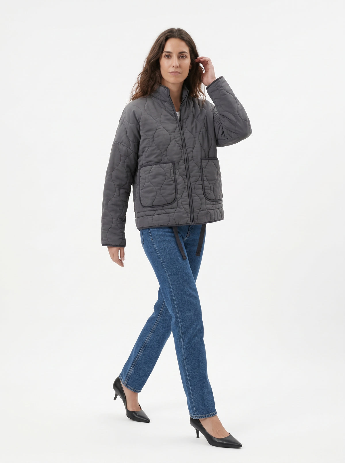 Chaqueta Sara Gris