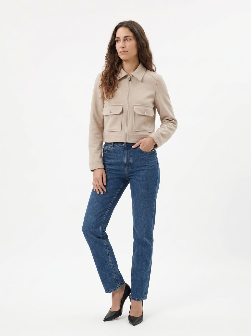 Chaqueta Valeria Beige