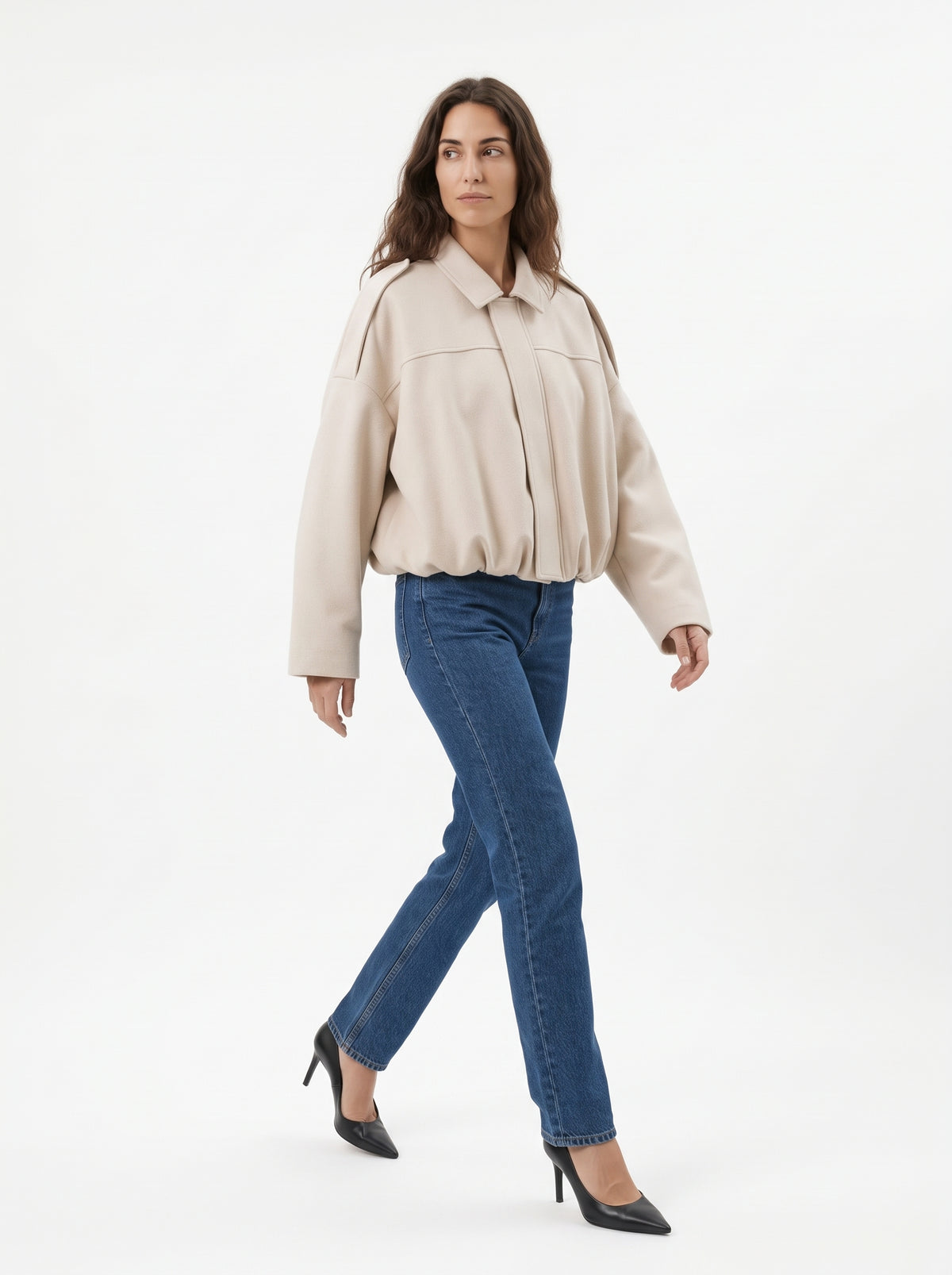 Bómber Beige