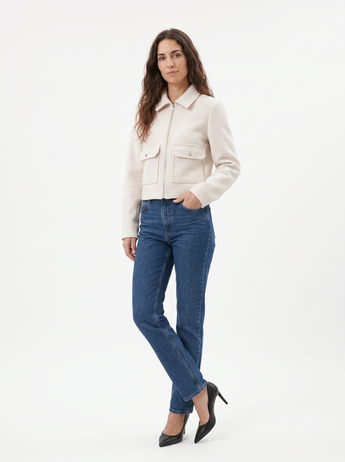 Chaqueta Valeria Blanco