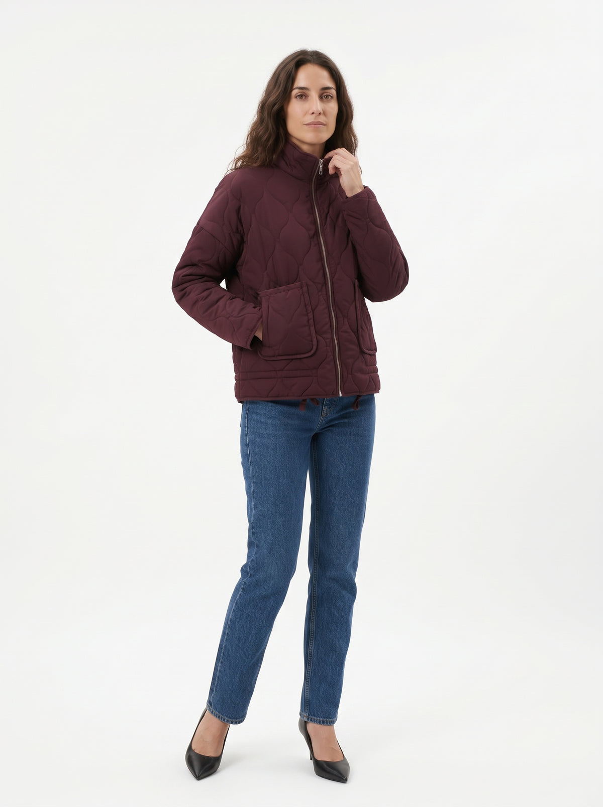 Chaqueta Sara Burdeos