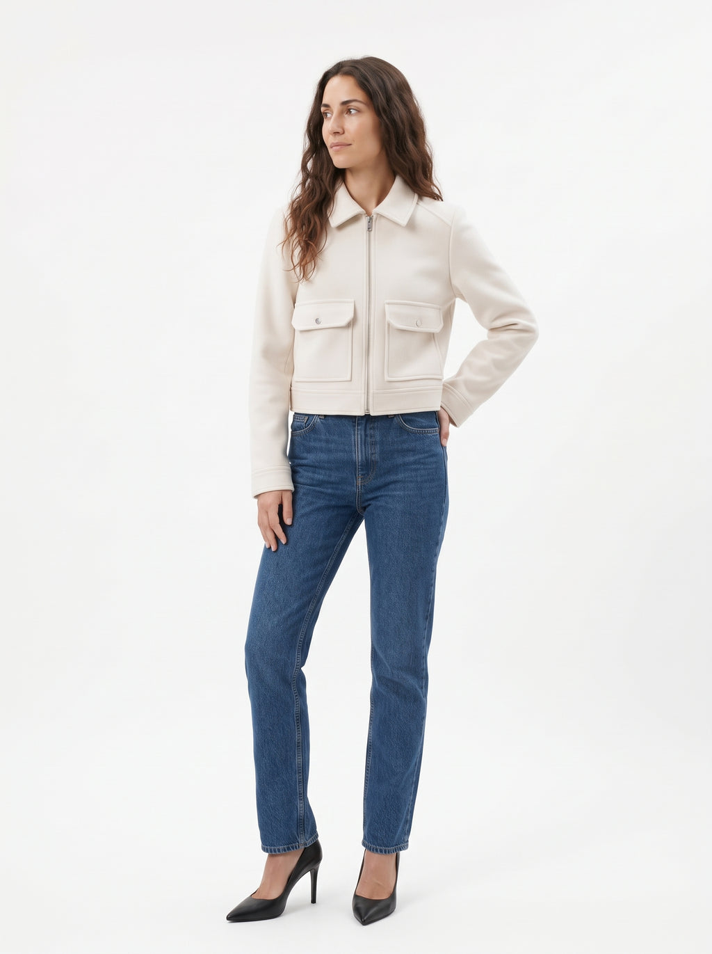 Chaqueta Valeria Blanco