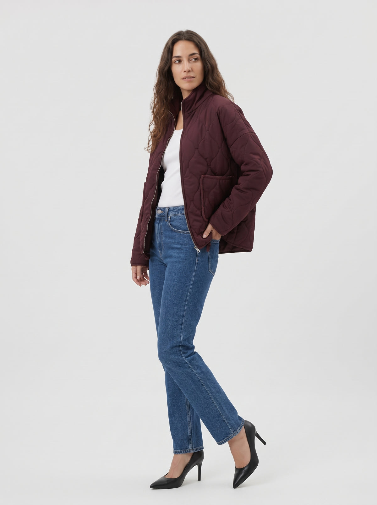 Chaqueta Sara Burdeos