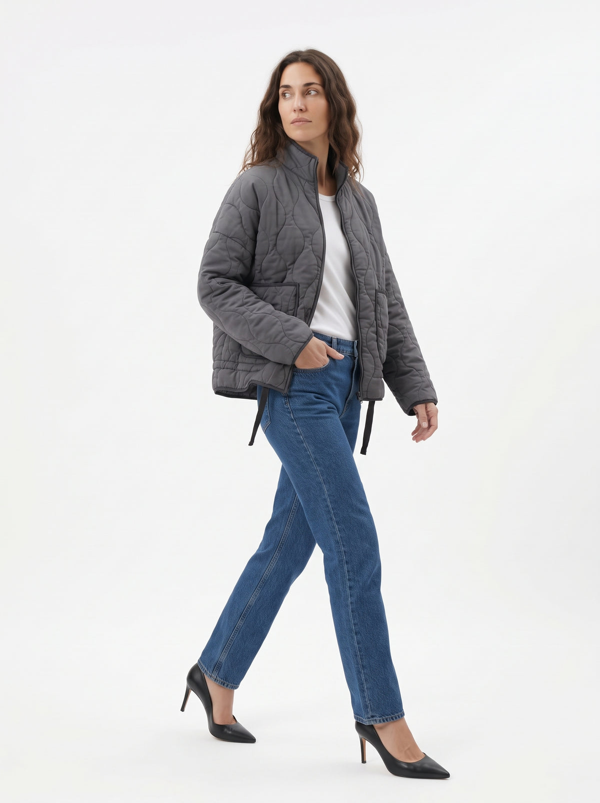 Chaqueta Sara Gris