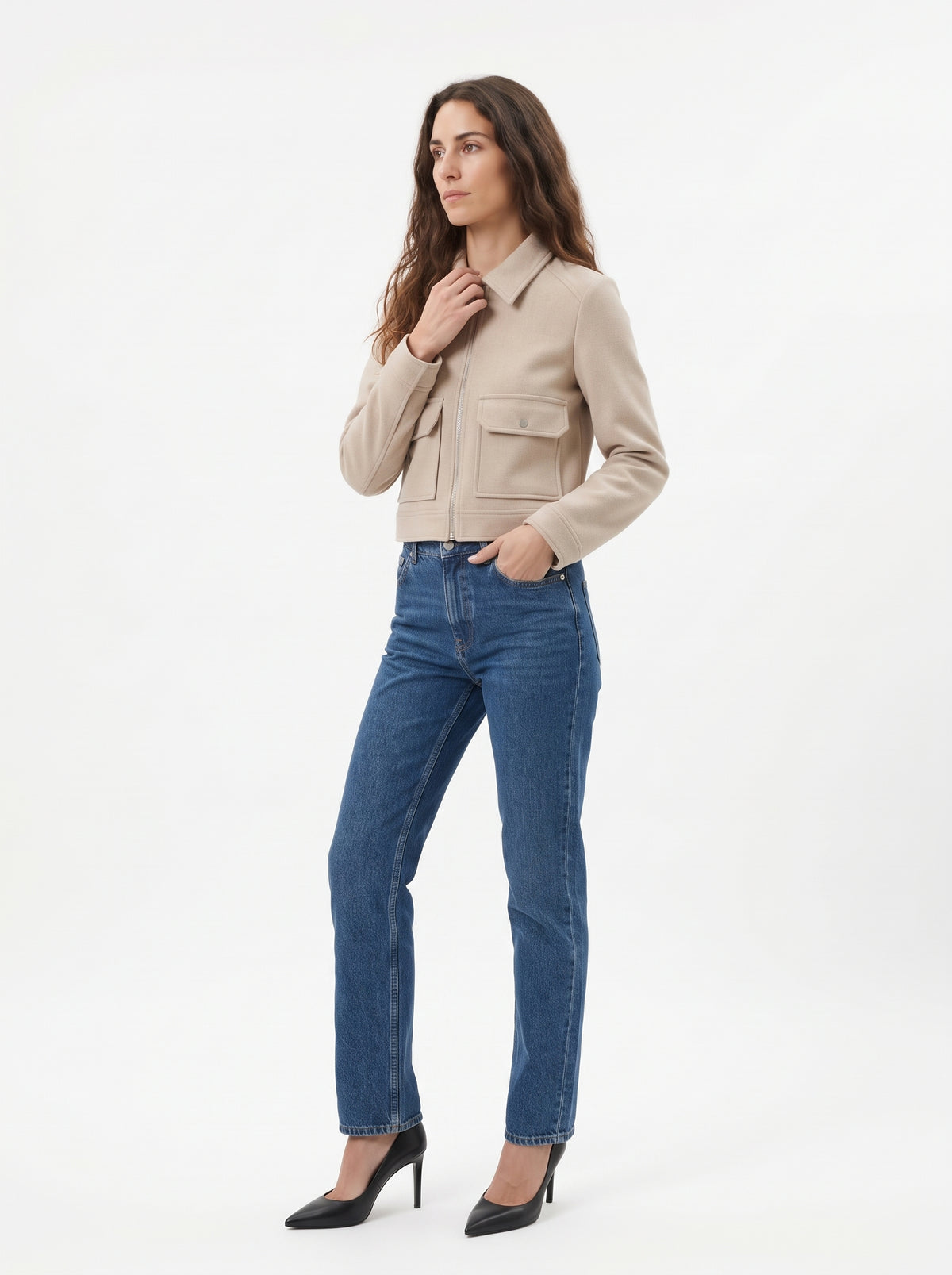 Chaqueta Valeria Beige
