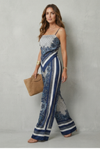 Conjunto estampado diseño fluido